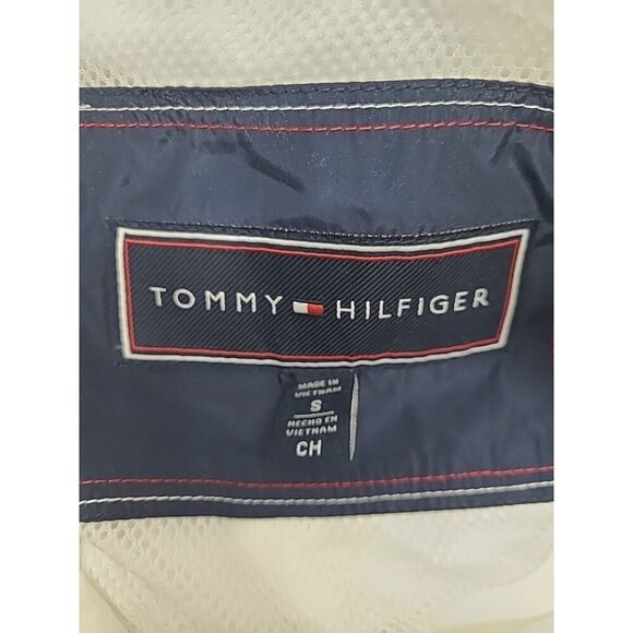 Tommy Hilfiger Windbreaker Jacket Women's Size Small Lightweight Full Zip - Picture 4 of 7